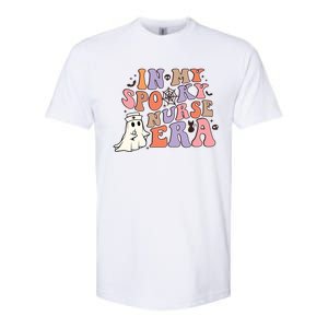 In My Spooky Nurse Era Nicu Nurse Crew Retro Halloween Gift Softstyle CVC T-Shirt