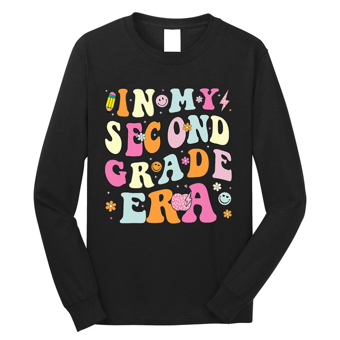 In My Second Grade Era 2nd Grade Girl Teacher Back To School Long Sleeve Shirt