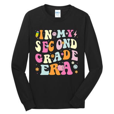 In My Second Grade Era 2nd Grade Girl Teacher Back To School Tall Long Sleeve T-Shirt