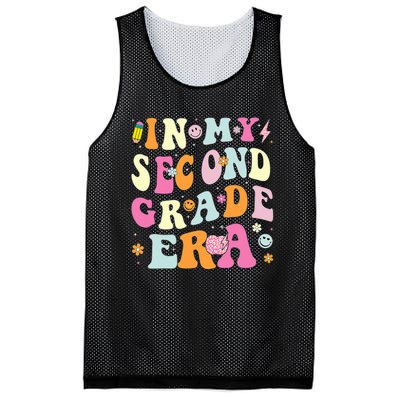 In My Second Grade Era 2nd Grade Girl Teacher Back To School Mesh Reversible Basketball Jersey Tank