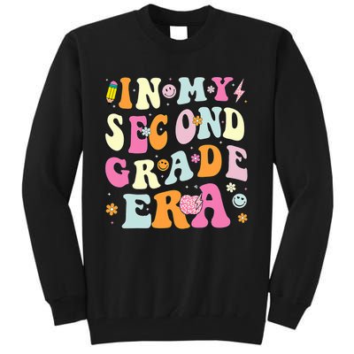 In My Second Grade Era 2nd Grade Girl Teacher Back To School Tall Sweatshirt