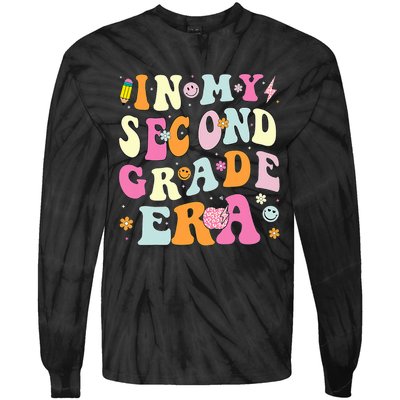 In My Second Grade Era 2nd Grade Girl Teacher Back To School Tie-Dye Long Sleeve Shirt