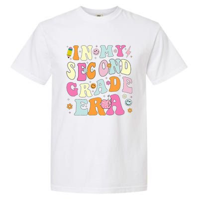 In My Second Grade Era 2nd Grade Girl Teacher Back To School Garment-Dyed Heavyweight T-Shirt