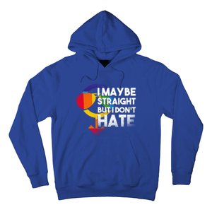 I Maybe Straight But I Dont Hate May Be Love Equality Bi Gift Hoodie