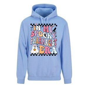 In My Spooky Pharmacist Era Halloween Spooky Ghost Groovy Unisex Surf Hoodie