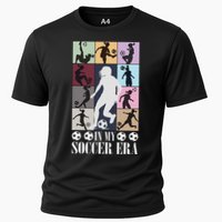 In My Soccer Era Funny Soccer Girl Player Cooling Performance Crew T-Shirt