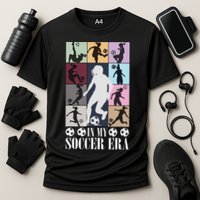 In My Soccer Era Funny Soccer Girl Player Cooling Performance Crew T-Shirt