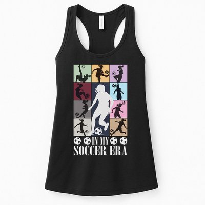 In My Soccer Era Funny Soccer Girl Player Womens Tank Top