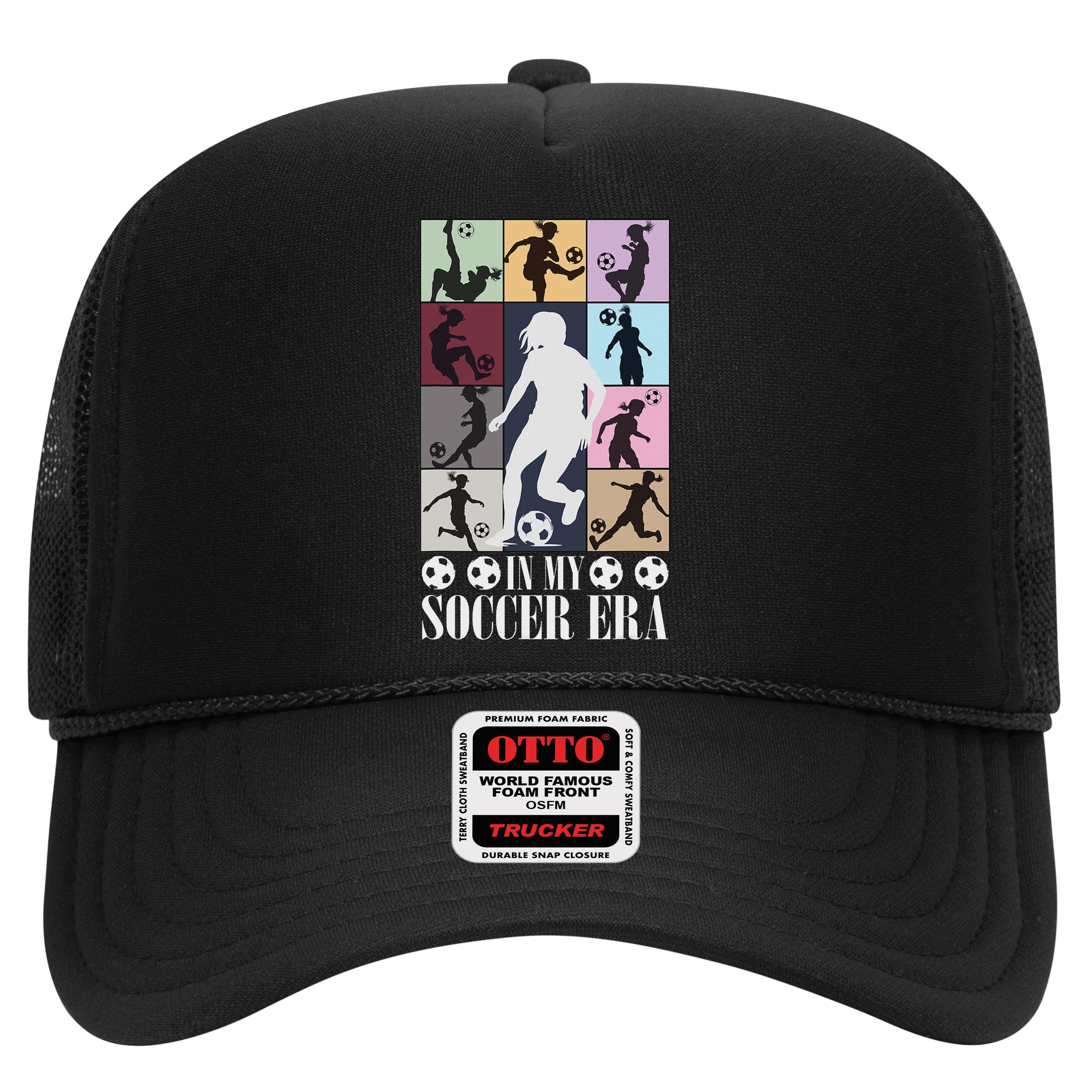 In My Soccer Era Funny Soccer Girl Player Hat