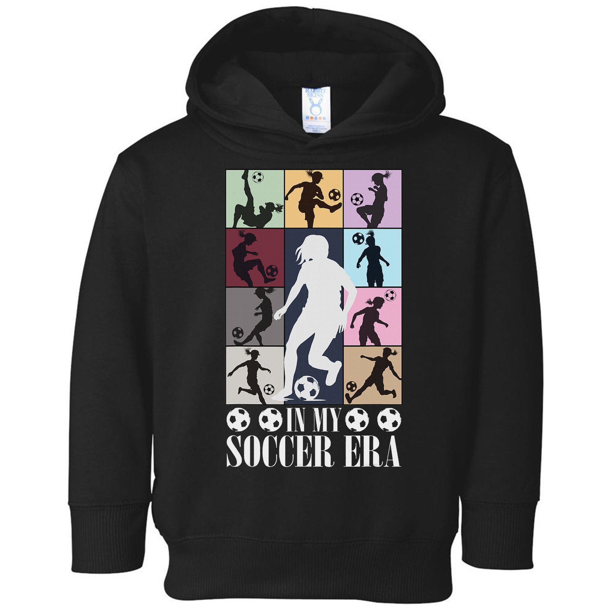 In My Soccer Era Funny Soccer Girl Player Toddler Hoodie