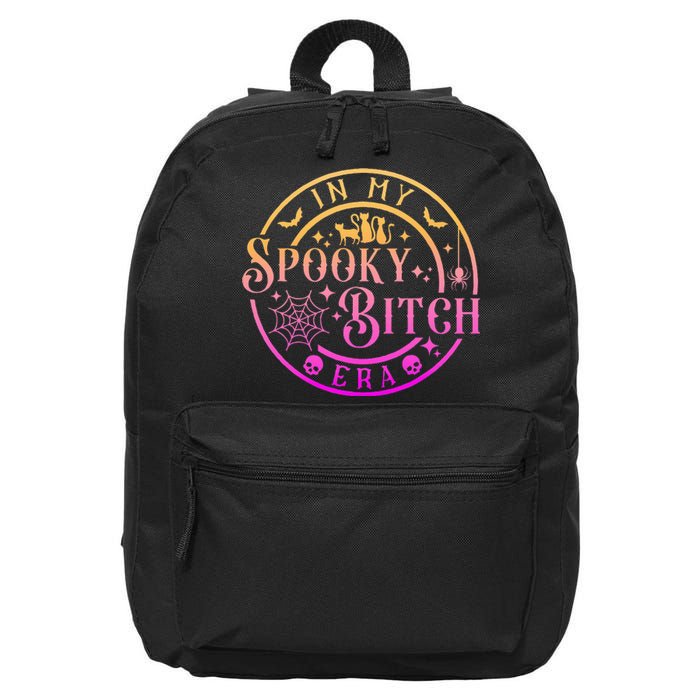 In My Spooky Bitch Era Funny Halloween Party 16 in Basic Backpack