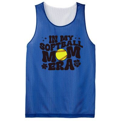 In My Softball Mom Era Softball Mama Retro Gift Mesh Reversible Basketball Jersey Tank