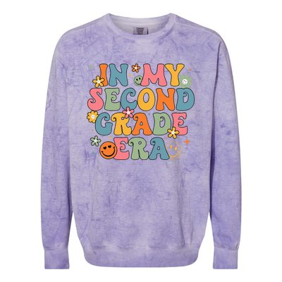 In My Second Grade Era Back To School 2nd Grade Teacher Team Colorblast Crewneck Sweatshirt