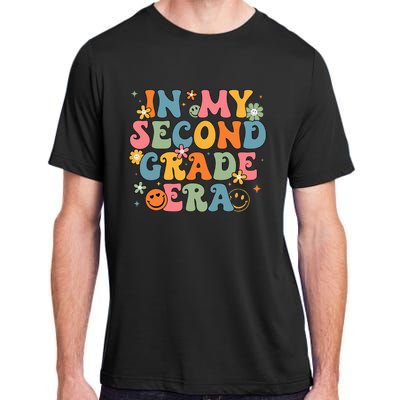 In My Second Grade Era Back To School 2nd Grade Teacher Team Adult ChromaSoft Performance T-Shirt