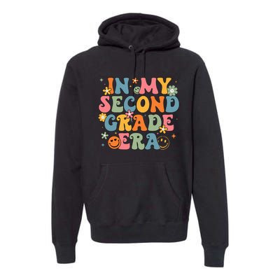 In My Second Grade Era Back To School 2nd Grade Teacher Team Premium Hoodie