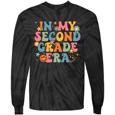 In My Second Grade Era Back To School 2nd Grade Teacher Team Tie-Dye Long Sleeve Shirt