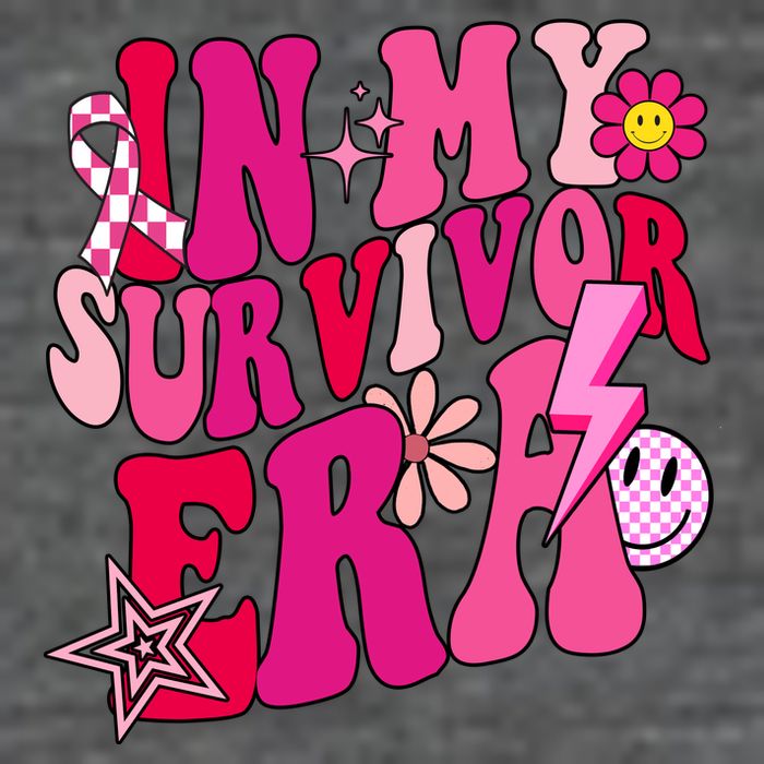 In My Survivor Era Breast Cancer Awareness Toddler T-Shirt