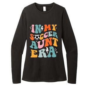 In My Soccer Aunt Era Funny Soccer Womens CVC Long Sleeve Shirt