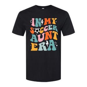 In My Soccer Aunt Era Funny Soccer Softstyle CVC T-Shirt