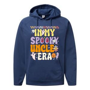 In My Spooky Uncle Era – Halloween Vibes Cute Gift Performance Fleece Hoodie