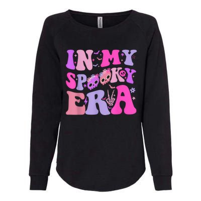 In My Spooky Era Groovy Hippie Halloween Womens California Wash Sweatshirt