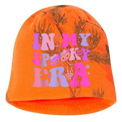 In My Spooky Era Groovy Hippie Halloween Kati - Camo Knit Beanie