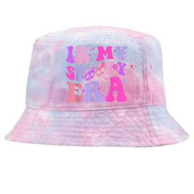 In My Spooky Era Groovy Hippie Halloween Tie-Dyed Bucket Hat