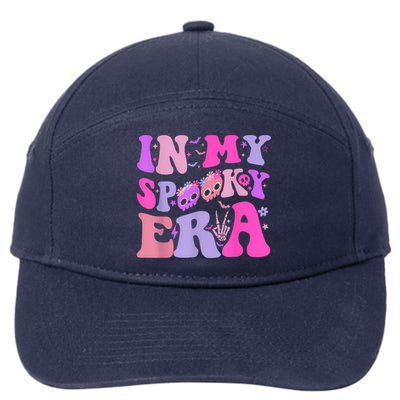 In My Spooky Era Groovy Hippie Halloween 7-Panel Snapback Hat