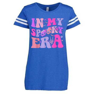 In My Spooky Era Groovy Hippie Halloween Enza Ladies Jersey Football T-Shirt