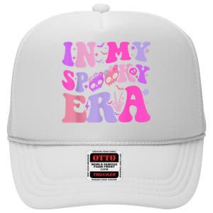 In My Spooky Era Groovy Hippie Halloween High Crown Mesh Back Trucker Hat