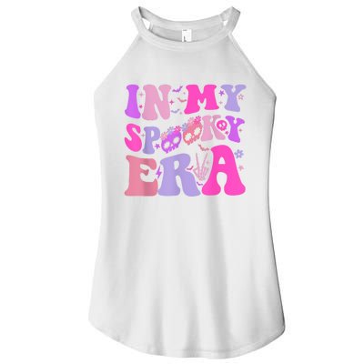 In My Spooky Era Groovy Hippie Halloween Women's Perfect Tri Rocker Tank