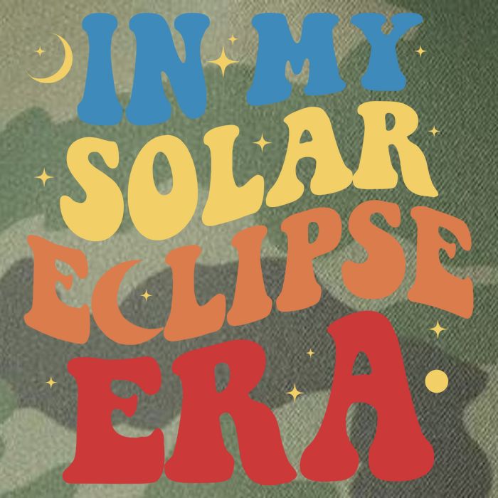 In My Solar Eclipse Era Groovy Retro Legacy Tie Dye Trucker Hat