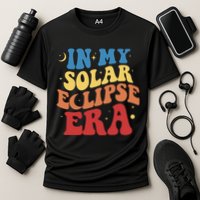 In My Solar Eclipse Era Groovy Retro Performance Shirt