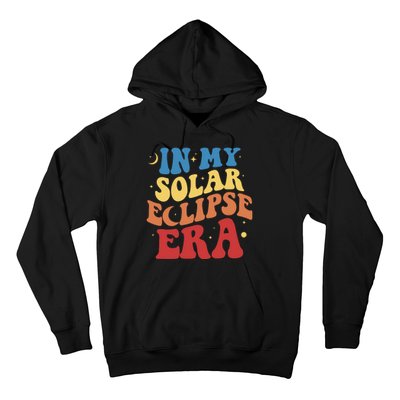 In My Solar Eclipse Era Groovy Retro Hoodie