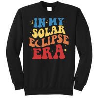 In My Solar Eclipse Era Groovy Retro Sweatshirt