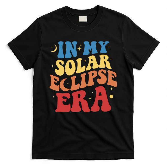 In My Solar Eclipse Era Groovy Retro T-Shirt