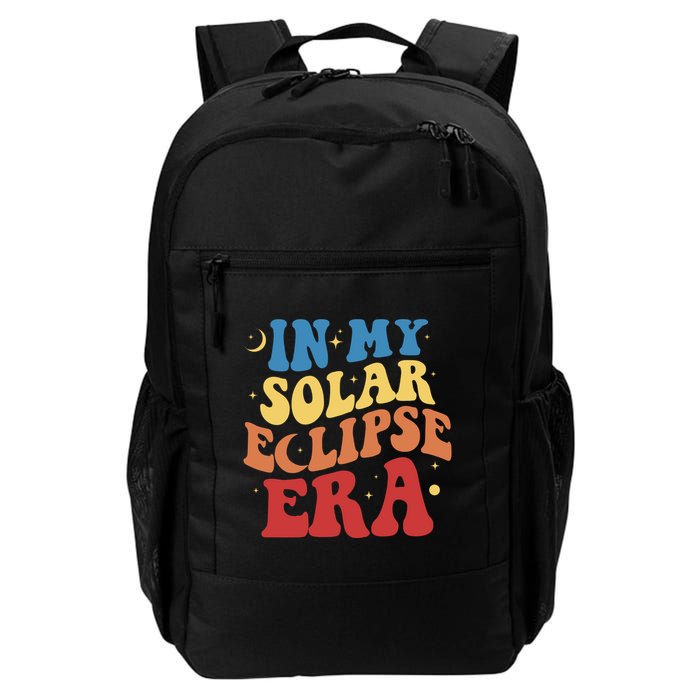 In My Solar Eclipse Era Groovy Retro Backpack