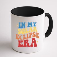 In My Solar Eclipse Era Groovy Retro Mug