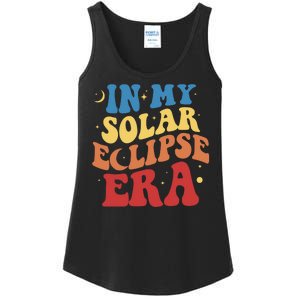 In My Solar Eclipse Era Groovy Retro Ladies Essential Tank