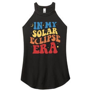 In My Solar Eclipse Era Groovy Retro Women's Perfect Tri Rocker Tank