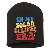 In My Solar Eclipse Era Groovy Retro Short Acrylic Beanie