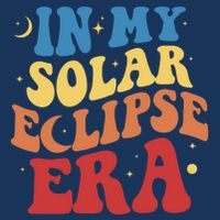 In My Solar Eclipse Era Groovy Retro Infant Baby Jersey Bodysuit