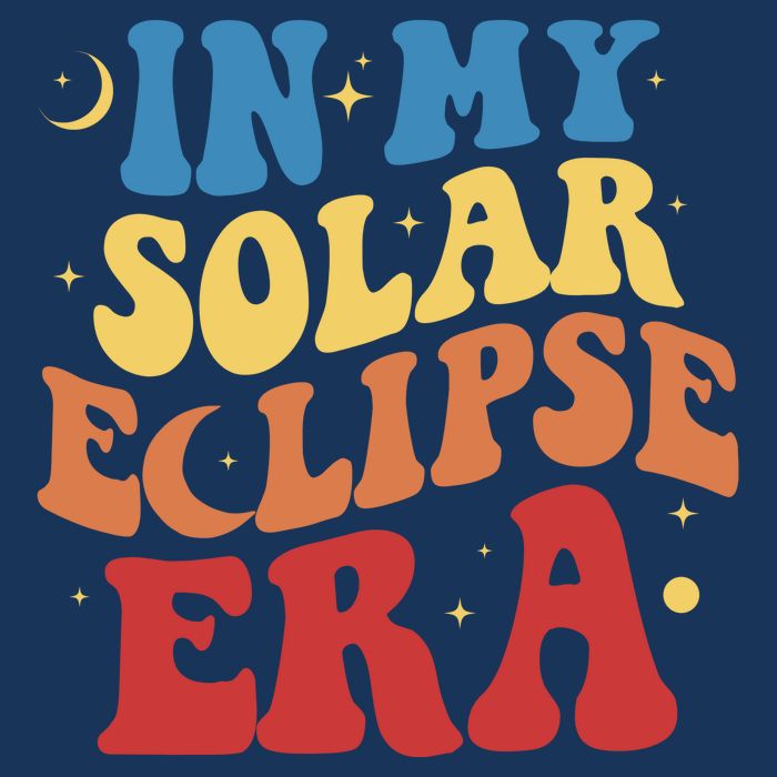 In My Solar Eclipse Era Groovy Retro Infant Baby Jersey Bodysuit