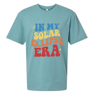 In My Solar Eclipse Era Groovy Retro Sueded Cloud Jersey T-Shirt