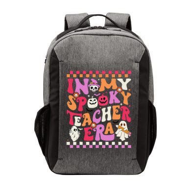 In My Spooky Teacher Era Groovy Ghost Teacher Halloween Gift Vector Backpack