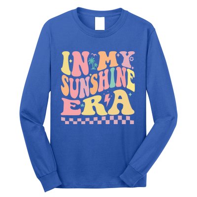 In My Sunshine Era Era Groovy Summer Meaningful Gift Long Sleeve Shirt