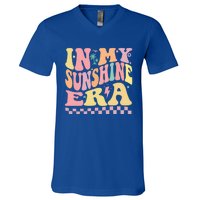 In My Sunshine Era Era Groovy Summer Meaningful Gift V-Neck T-Shirt