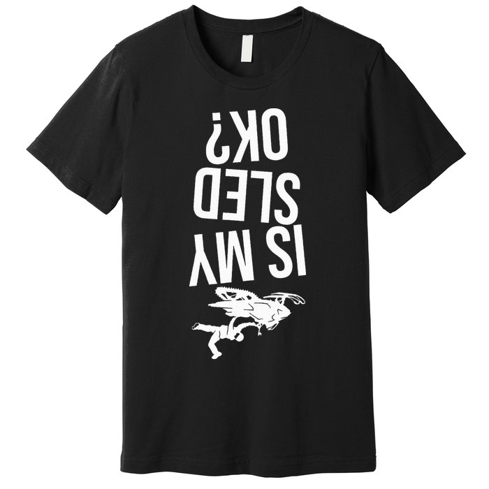 Is My Sled Ok Snowmobile Premium T-Shirt