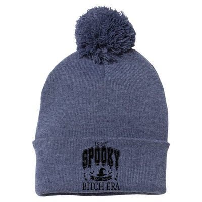 In My Spooky Bitch Era, Funny Spooky Bitch Halloween Tees Pom Pom 12in Knit Beanie