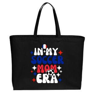 In My Soccer Mom Era Cotton Canvas Jumbo Tote